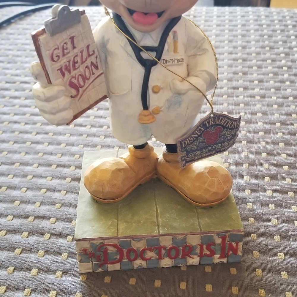 Jim Shore "The Doctor Is In" Mickey Mouse